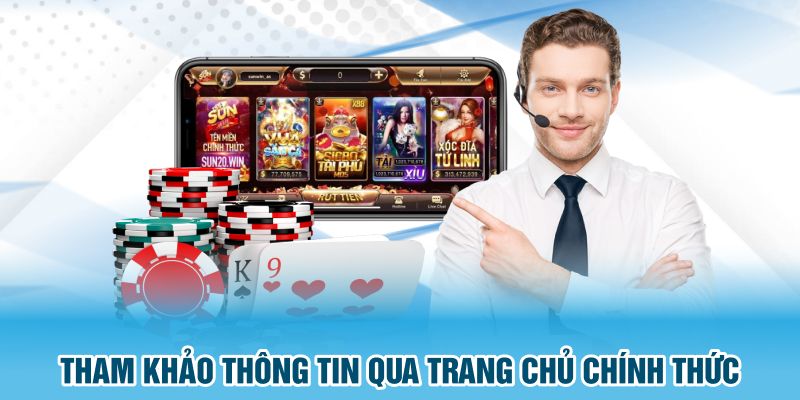 Tham khảo thông tin khuyến mãi qua trang chủ chính thức 